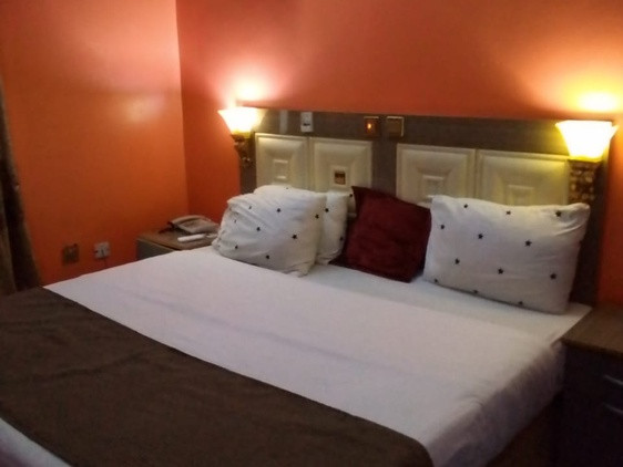 ROYAL PARK HOTEL AND SUITES, 29 IZUKA OKOLO STREET, OFF SUMMIT ROAD. ASABA DELTA STATE. For Easy Bookings And Reservations, Please Contact Cloza App Representative On Call And Watsapp. Details Below